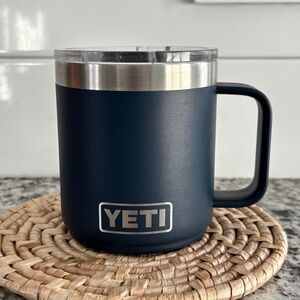 YETI Rambler 10 oz. Stackable Mug with MagSlider Lid - Navy Blue